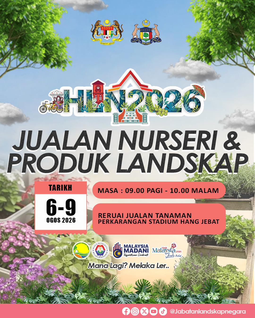 Jualan Nurseri dan Produk Landskap
