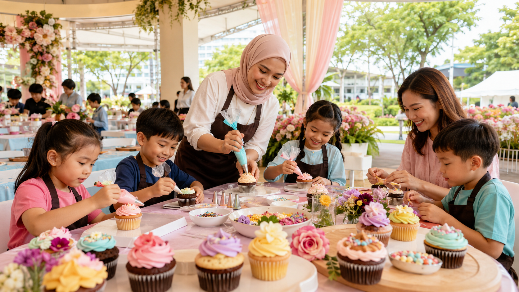 Kelas Dekorasi Cupcake