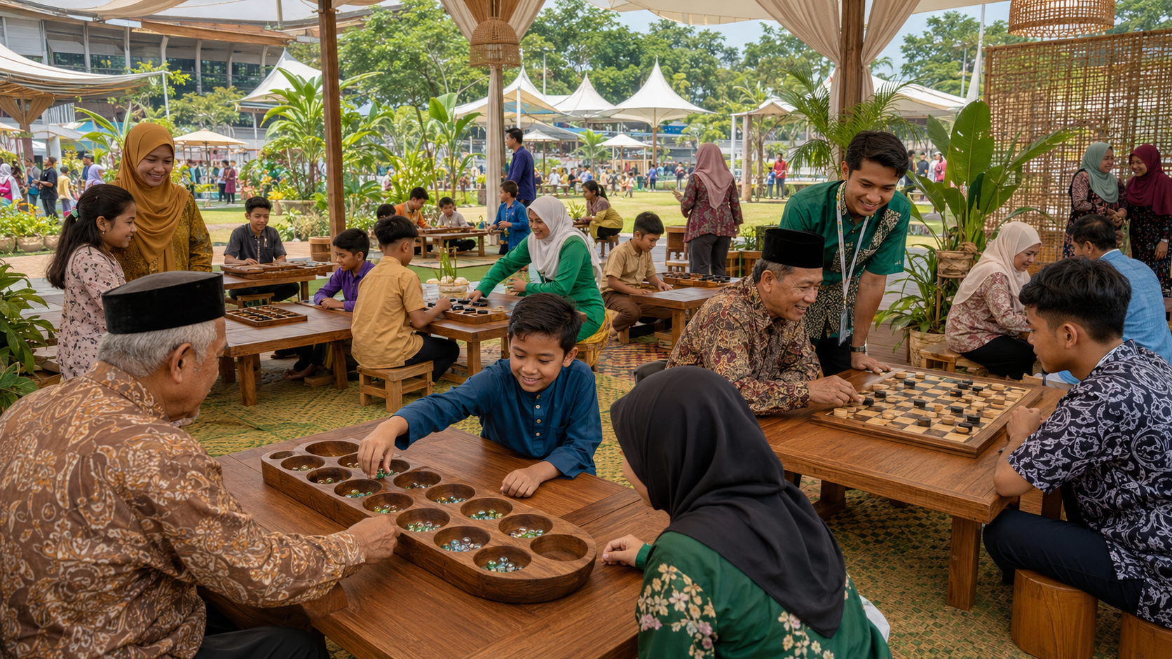 Sukan Rakyat (Dam Aji, Congkak)