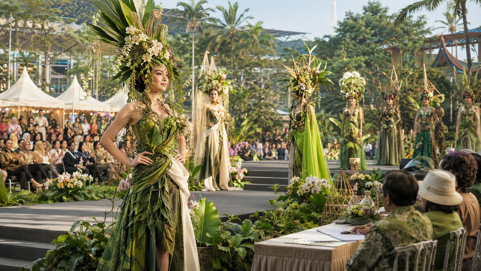 Pertandingan Headgear "The Crown of Greenery"