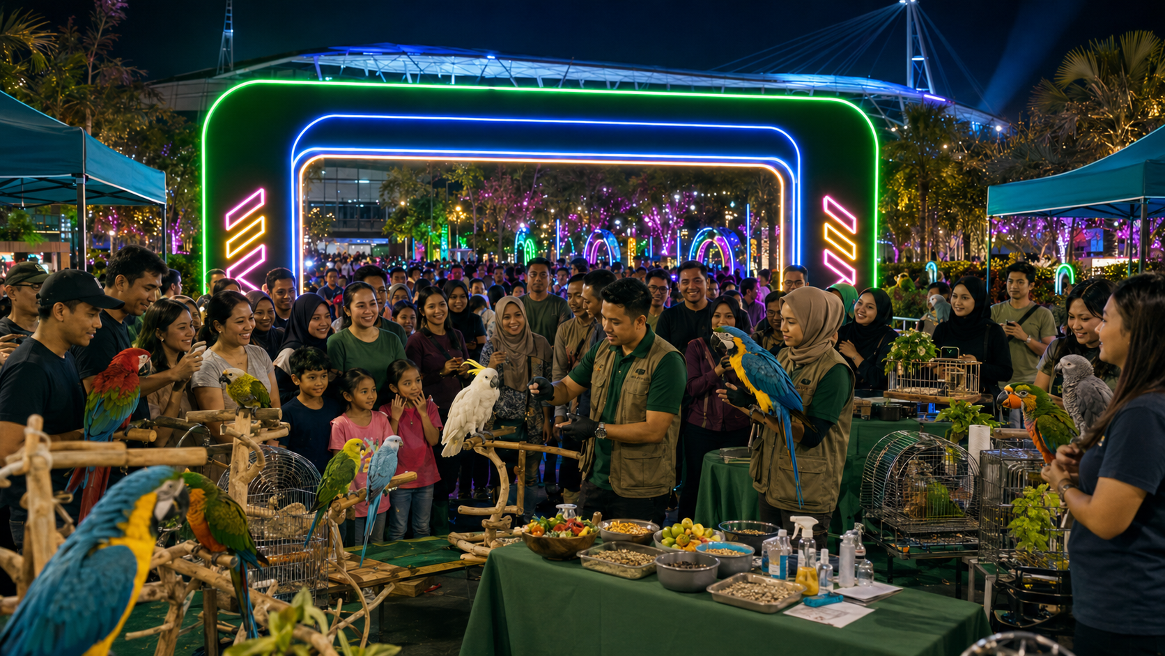 Parrot Gathering